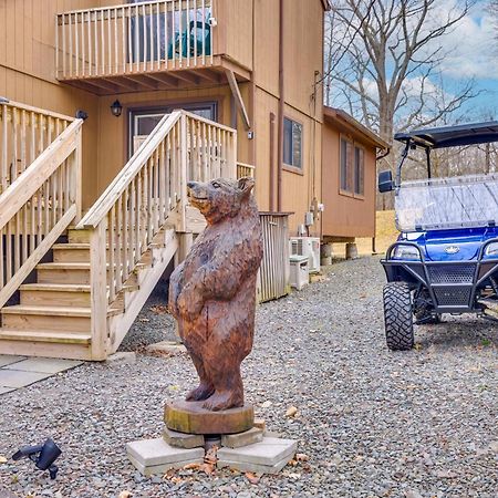 Bear Den Rustic Pocono Lake Home With Game Room! Εξωτερικό φωτογραφία