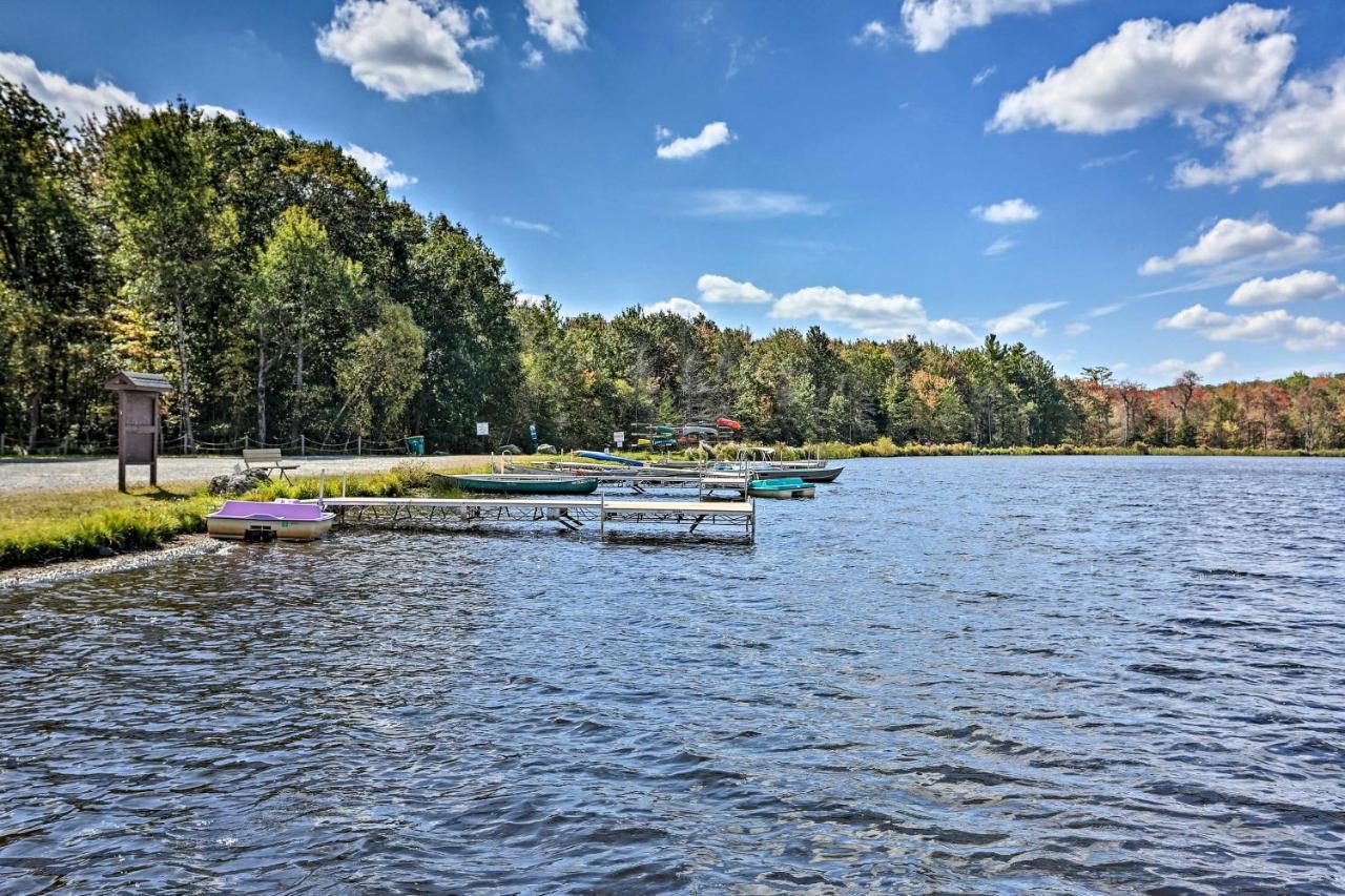 Bear Den Rustic Pocono Lake Home With Game Room! Εξωτερικό φωτογραφία