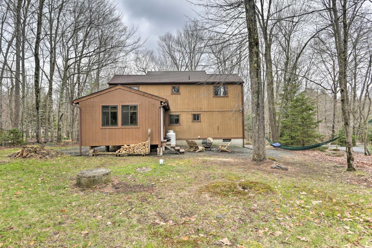 Bear Den Rustic Pocono Lake Home With Game Room! Εξωτερικό φωτογραφία